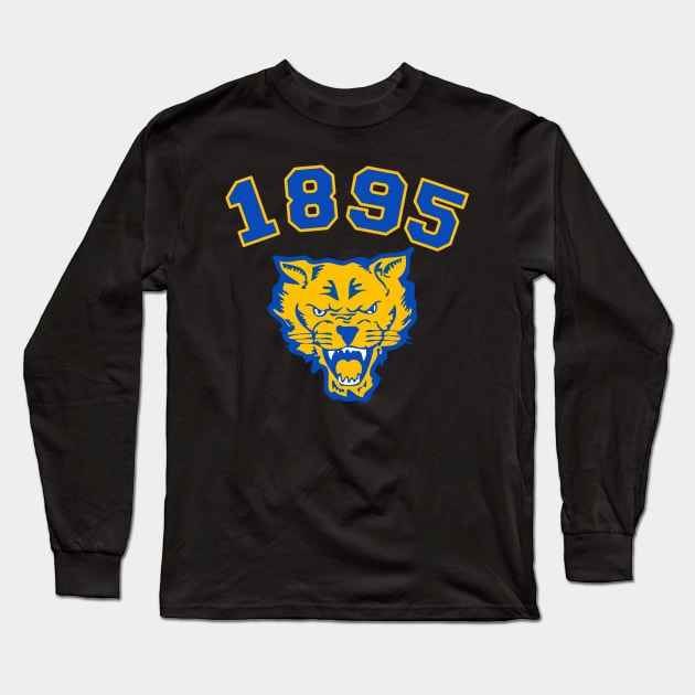 Fort Valley State 1895 University Apparel Long Sleeve T-Shirt by HBCU Classic Apparel Co